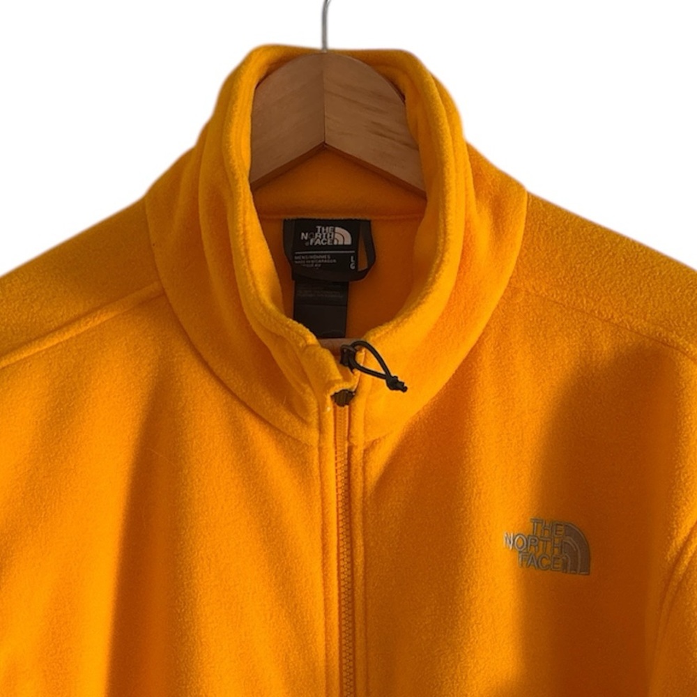 The North Face Men's Yellow Fleece Jacket